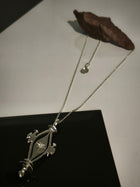 Silver Necklace "Tu ~~~ Aš"
