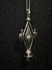 Silver Necklace "Tu ~~~ Aš"