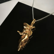 Gold Plated Silver Necklace "Venus.Suave"
