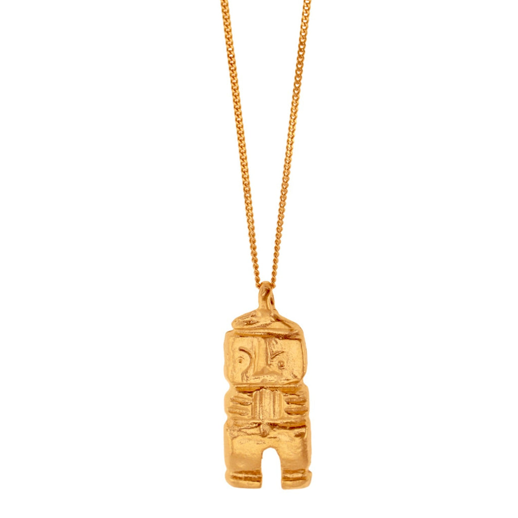 Gold Plated Necklace "Little Guardian"
