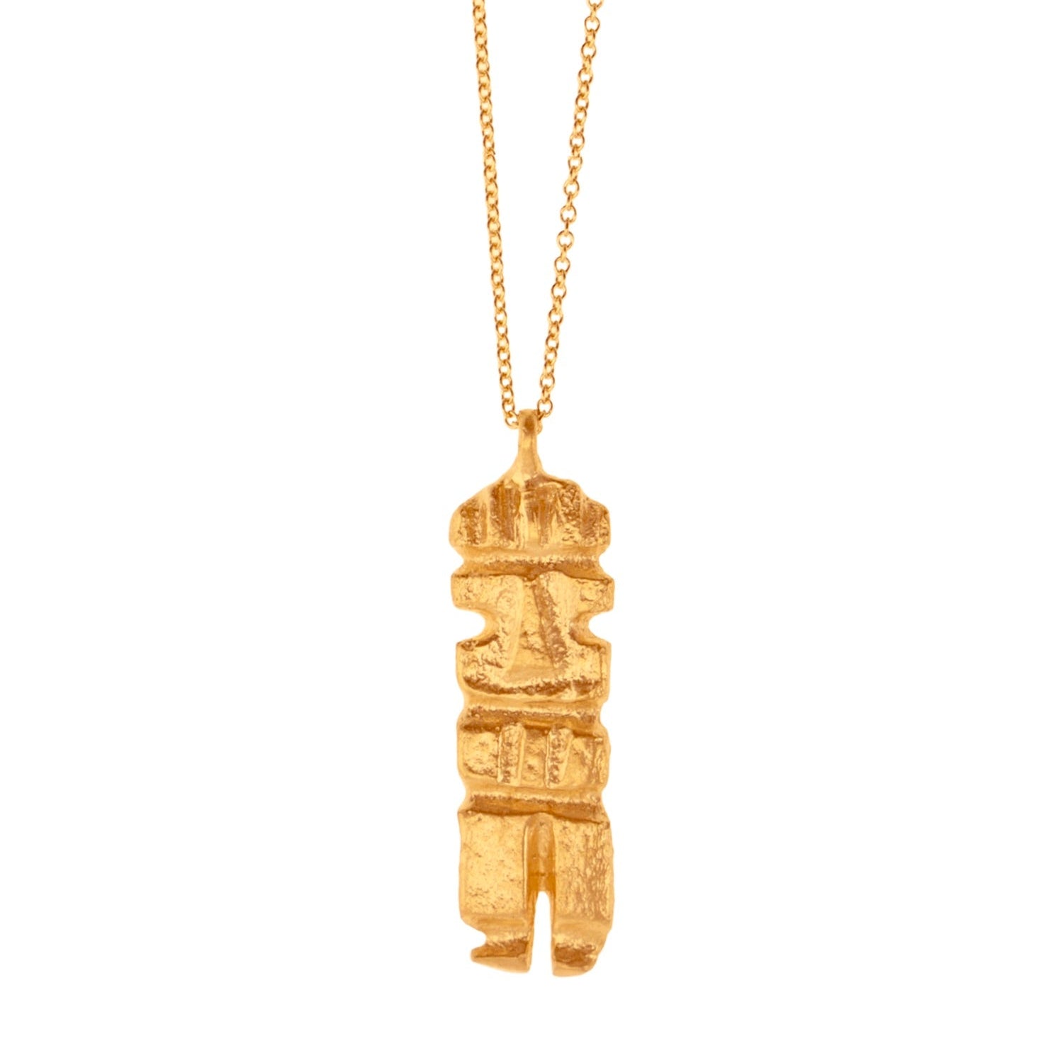 Gold Plated Necklace "The Creator"