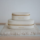 Oval Cream Jewellery Case