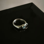 Silver & Aquamarine Ring "Vitamin B"