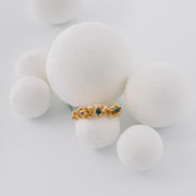 Gold Plated Silver Ring "Gold Precious Reef"