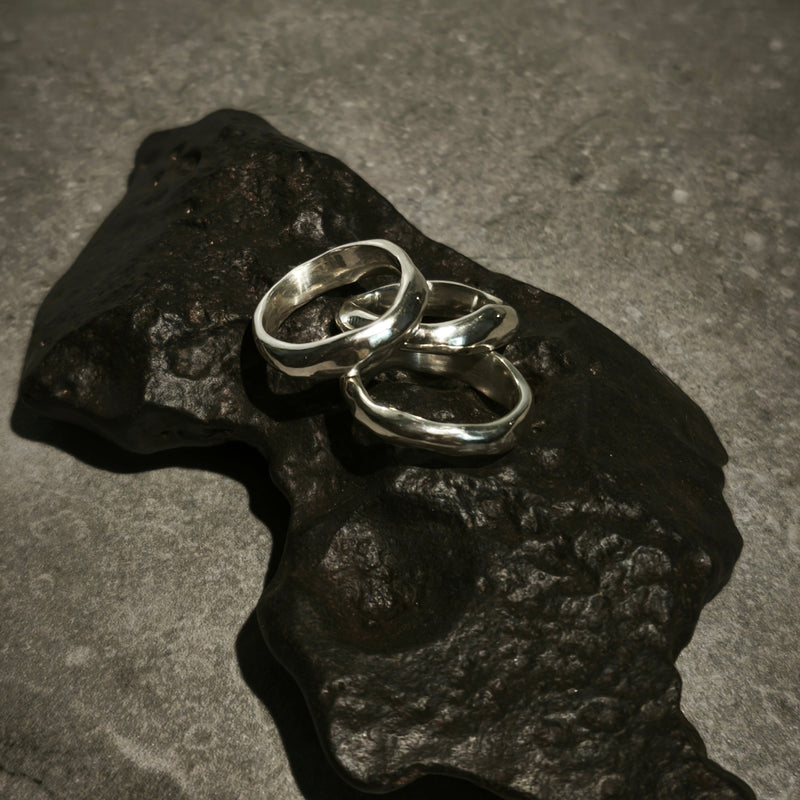 Silver Ring "Portal.Stacking"
