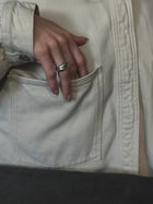 Silver Ring "Hug"