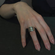 Silver Ring "Portal.Stacking"