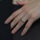 Silver & Aquamarine Ring "Vitamin B"