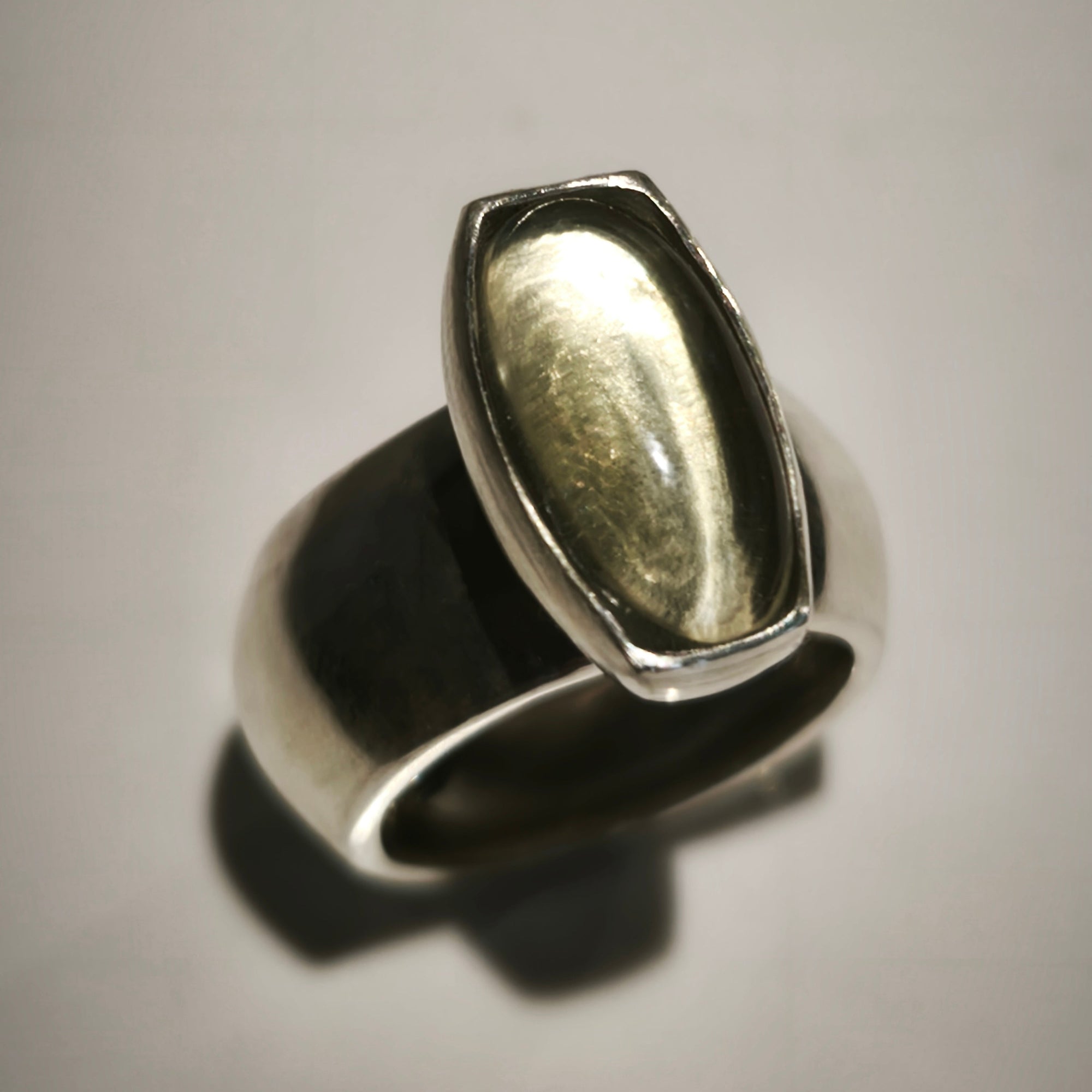 Silver & Prasiolite Ring "Vitamin G"