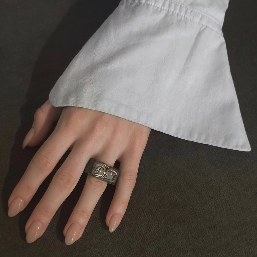 Silver Ring "Scorpio"
