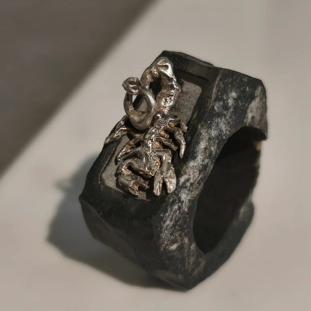 Silver Ring "Scorpio"