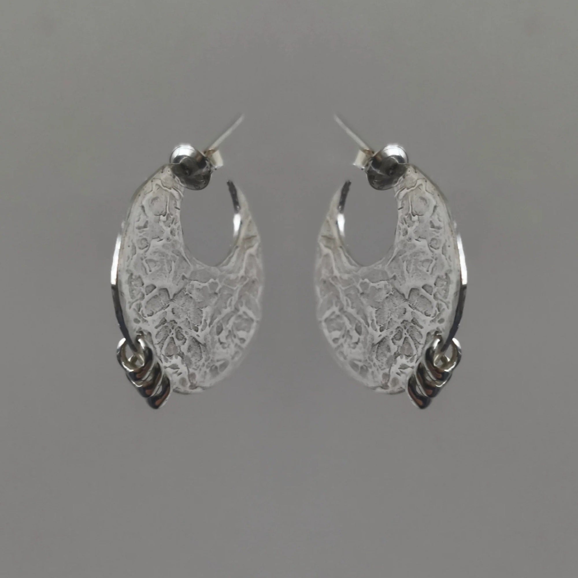 Silver Earrings "Lunas"