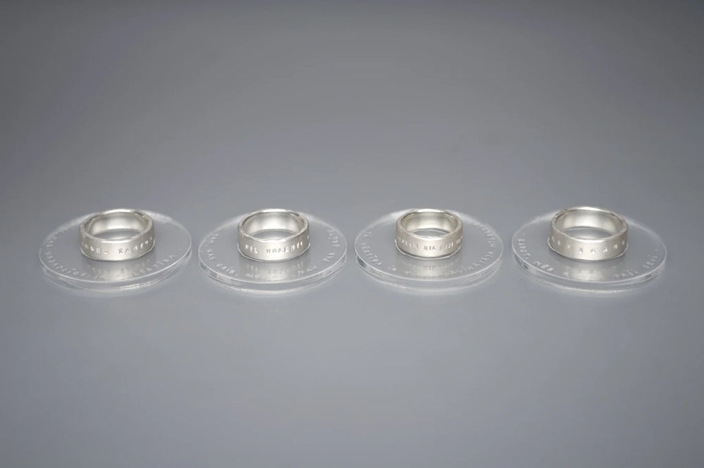 Silver Ring "Nuptiae Liberales"