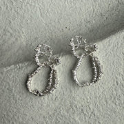 Silver Earrings "Starlite Threads"