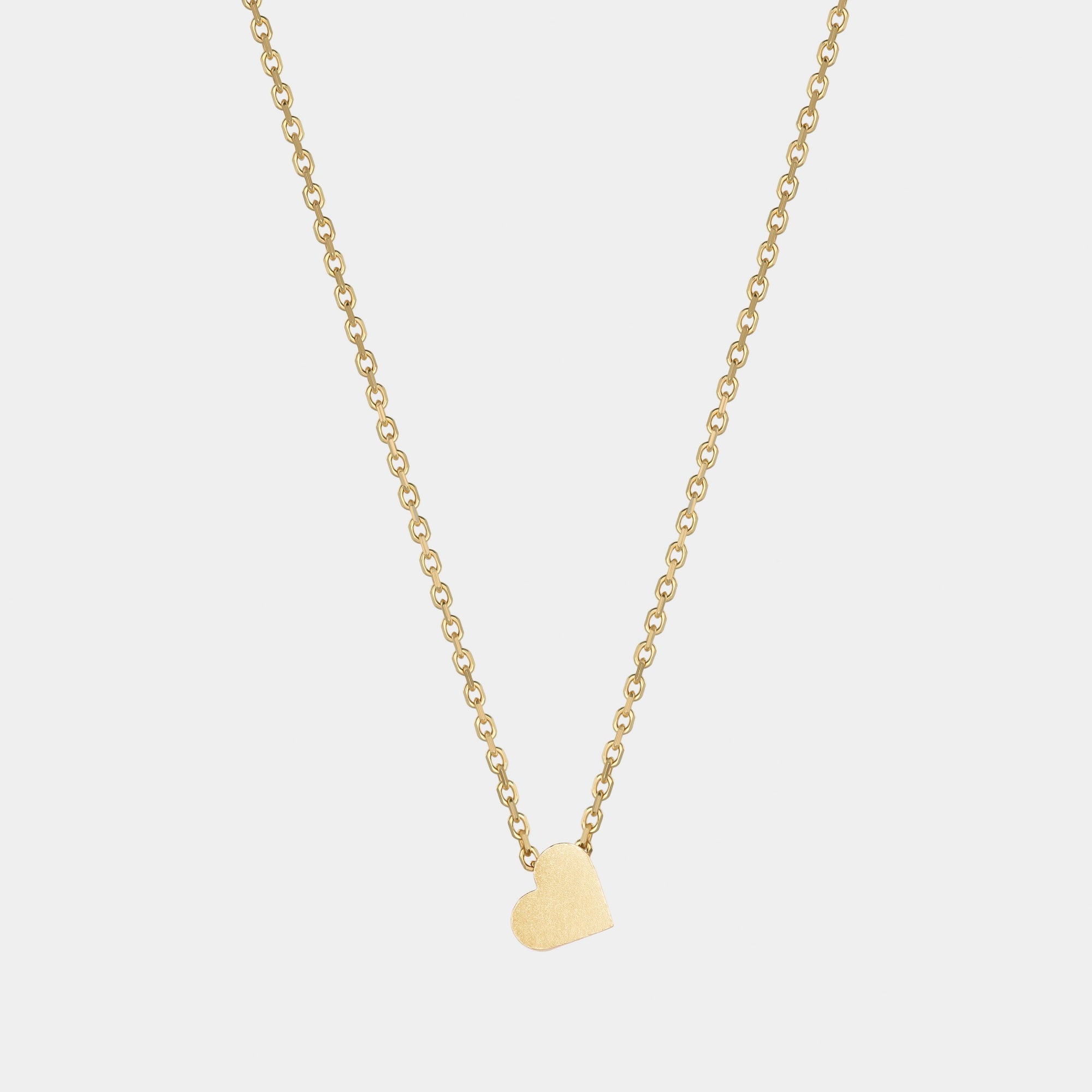 Yellow Gold Necklace "Amour", small