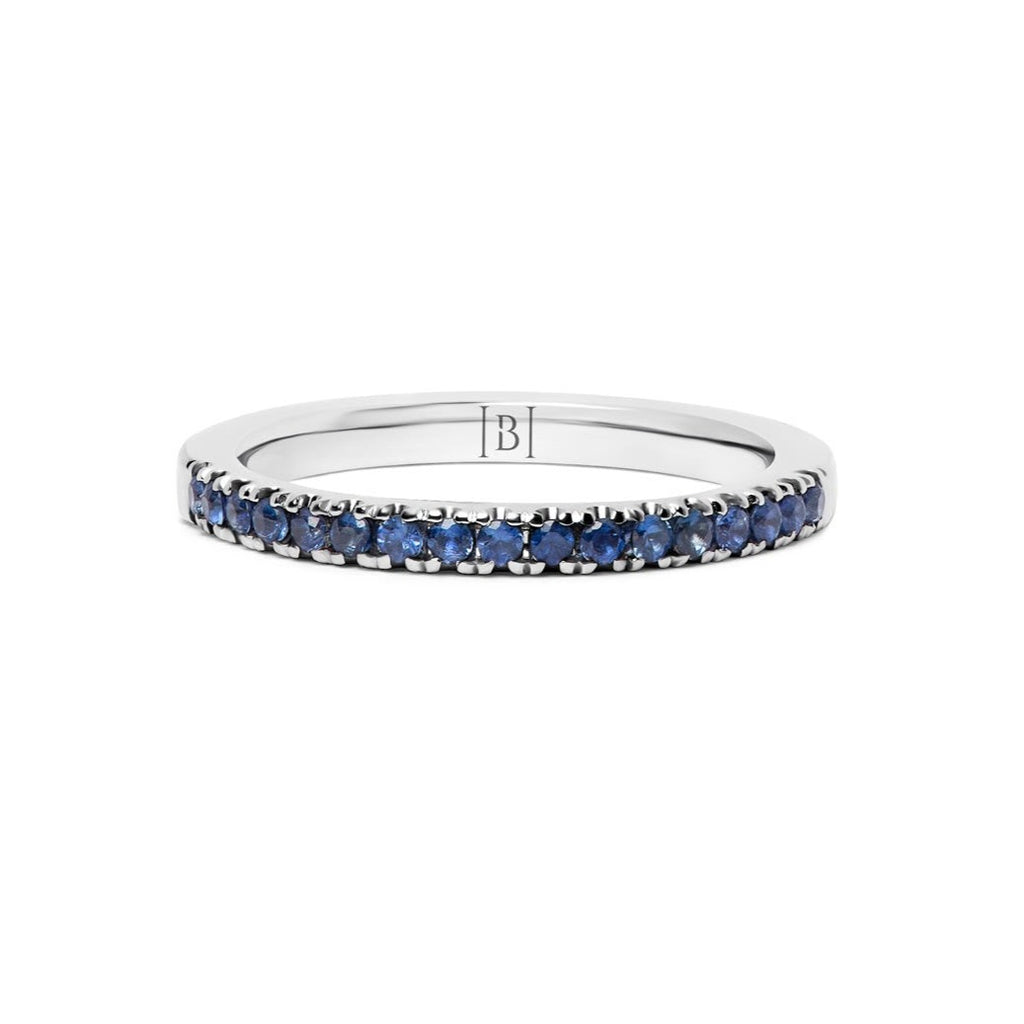 Half Eternity Band with Sapphires