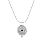 Silver Necklace with Topaz "Daydream"