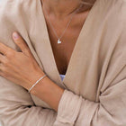 Silver Necklace "Heart"