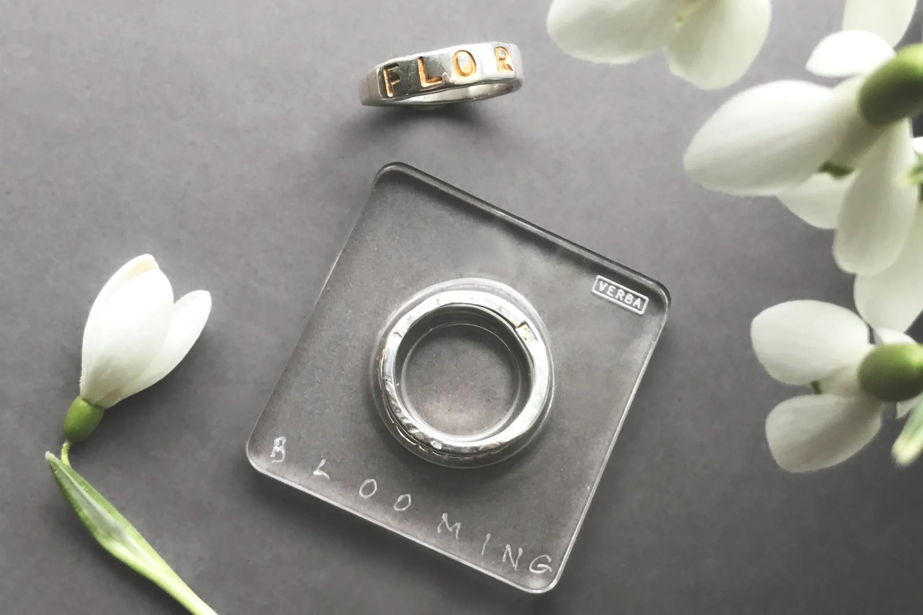 Silver Ring "Ex Animo / From Heart and Soul"