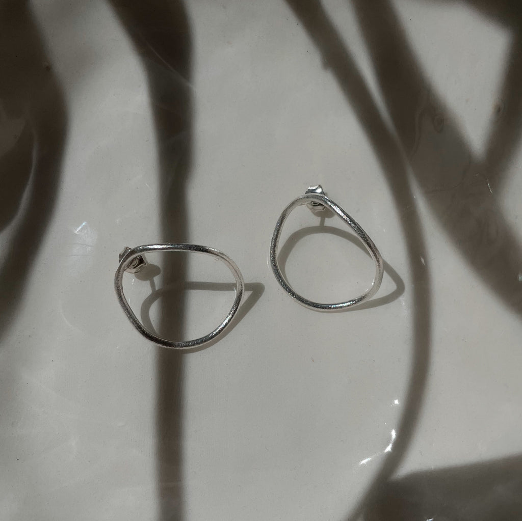 Silver Medium GYPSY Earrings