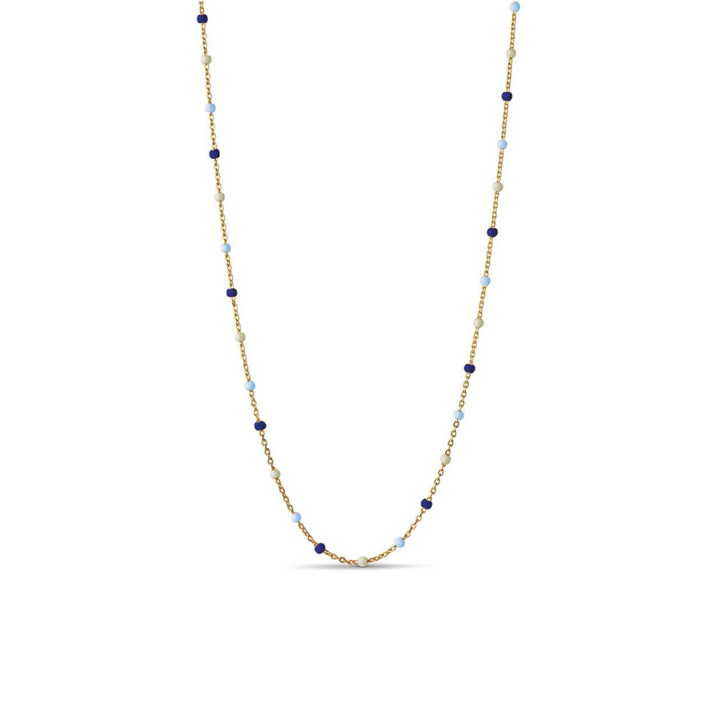 Gold Plated Silver Necklace "Lola Marine"