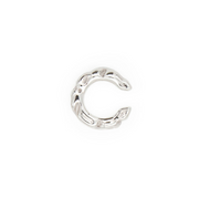 Silver Blobby Earcuff