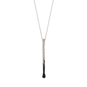 Silver Match Necklace
