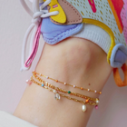 Gold Plated Silver Chunky Anklet Extender