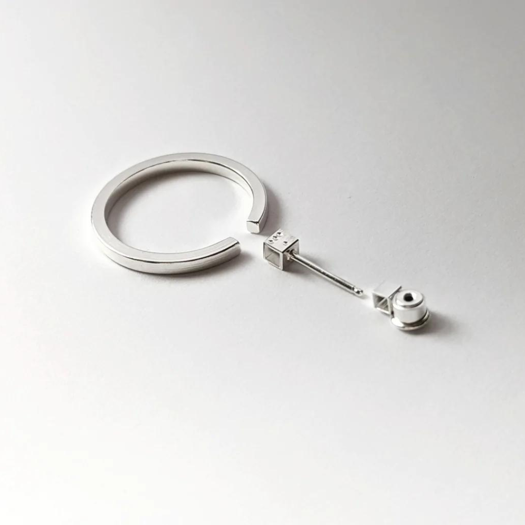 Silver Earrings "CONCORD"