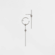 Silver Earring with Pearls "Pearline"