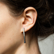 Silver Match Earrings