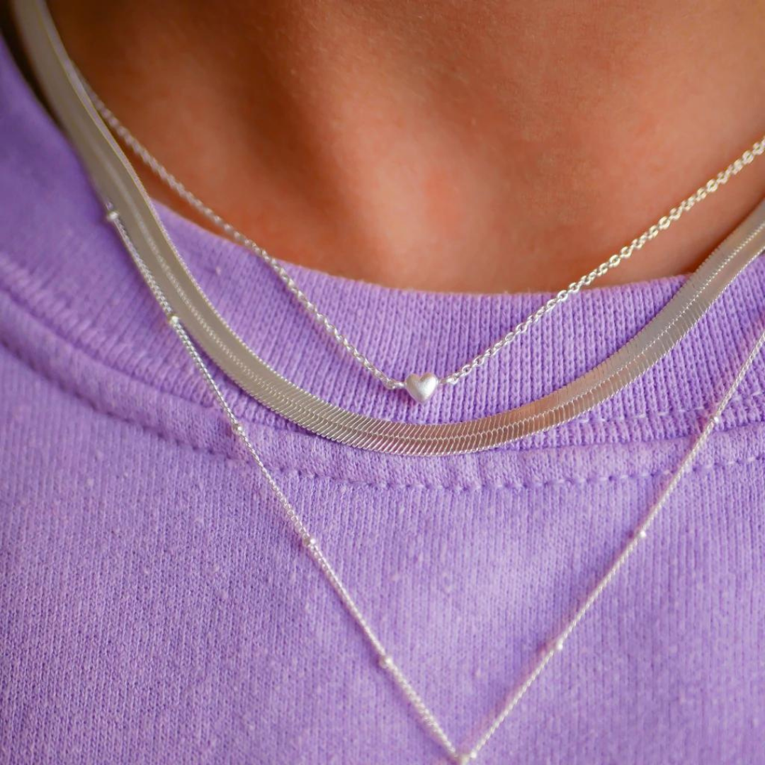 Silver Necklace "Carla"