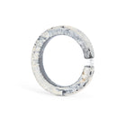 One-of-a-kind ring composed of tantalum and a white diamond by ASR JWLS.