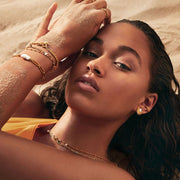 Gold Plated Silver Bracelet "Daisy"