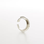 Gold Plated Silver Ear Cuff / Ring "Concord²"