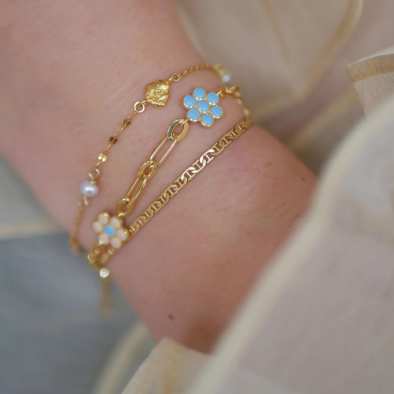 Gold Plated Silver Bracelet "Elie"