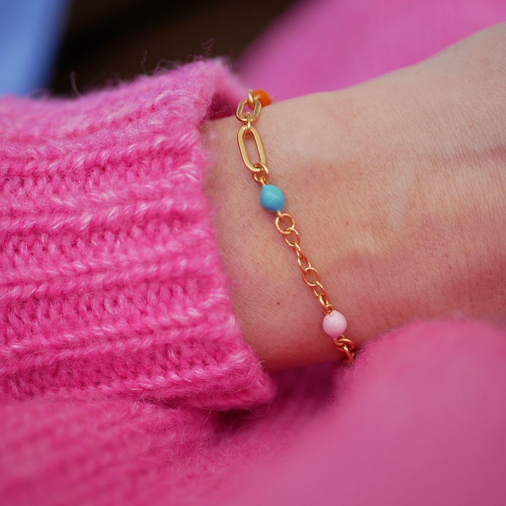 Gold Plated Silver Bracelet "Vigga"