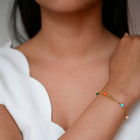 Gold Plated Silver Bracelet "Vigga"