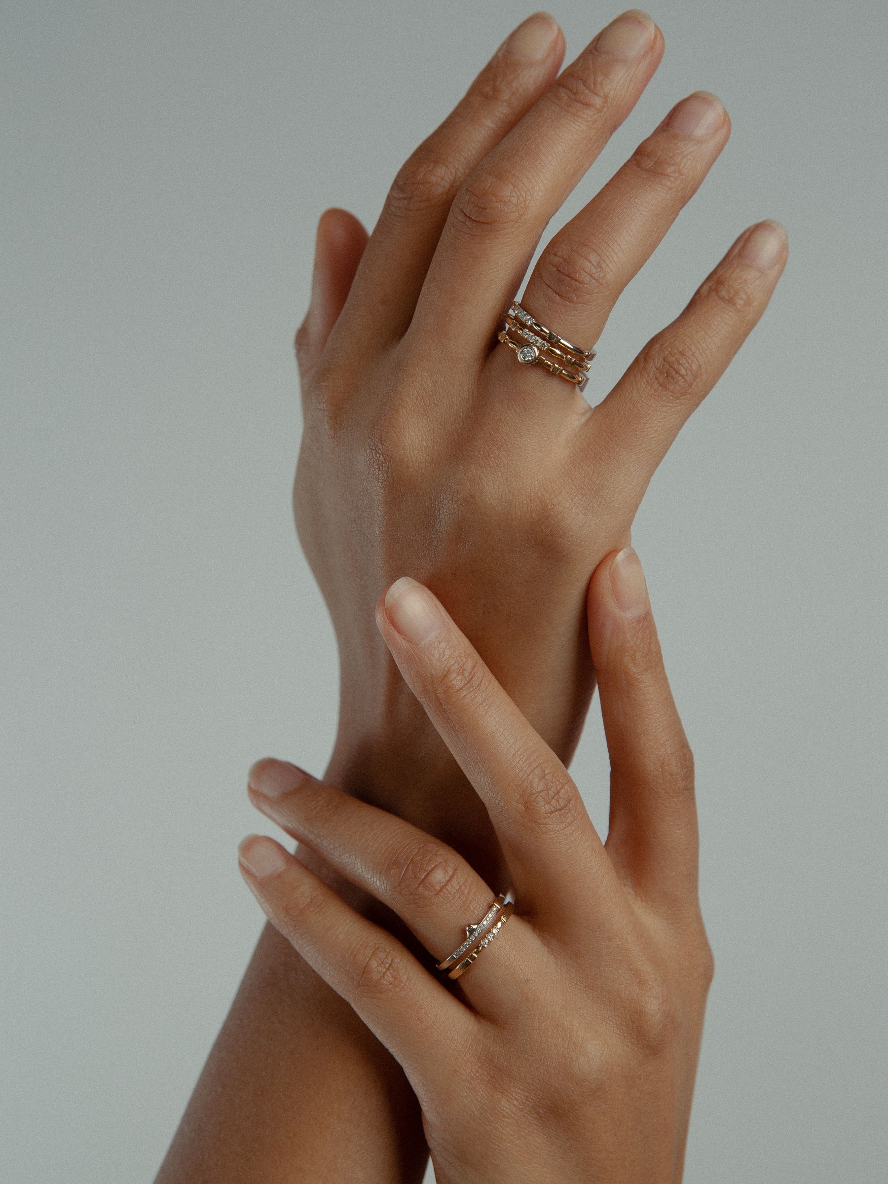 Yellow Gold Ring with Diamonds