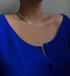 Gold Plated Silver Necklace "Caroline"