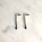Silver Match Earrings