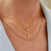 Gold Plated Silver Necklace "Paloma"