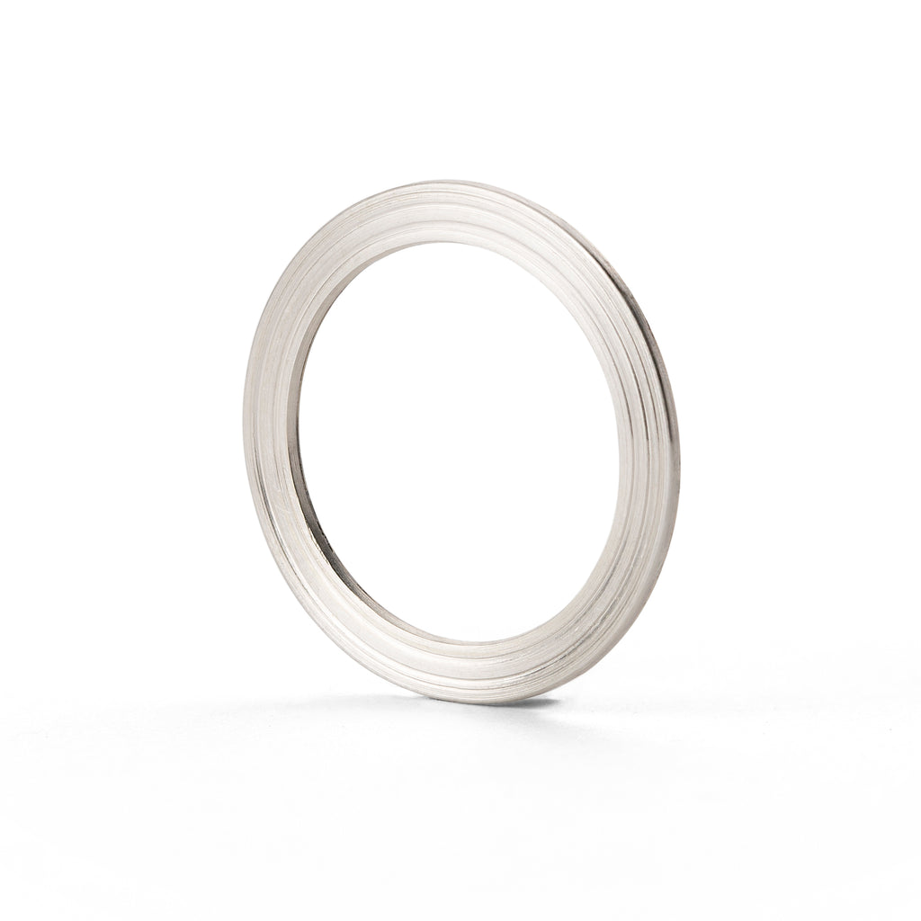 Silver and Gold ORBIT Ring