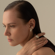 Silver Ear Cuff "Nostalgia"