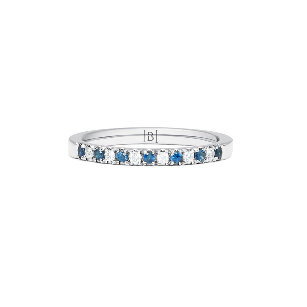 Band with Sapphires & Diamonds