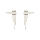 Earrings - CONCORD Double-Sided Silver Earrings