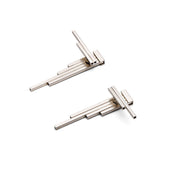 Earrings - CONCORD Double-Sided Silver Earrings