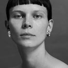 Earrings - Double Sided Silver ORBIT Earrings
