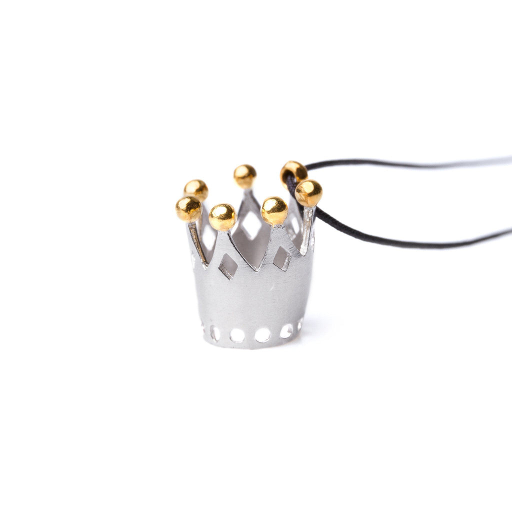 Necklaces & Pendants - Silver Pendant "Amazing Crown"