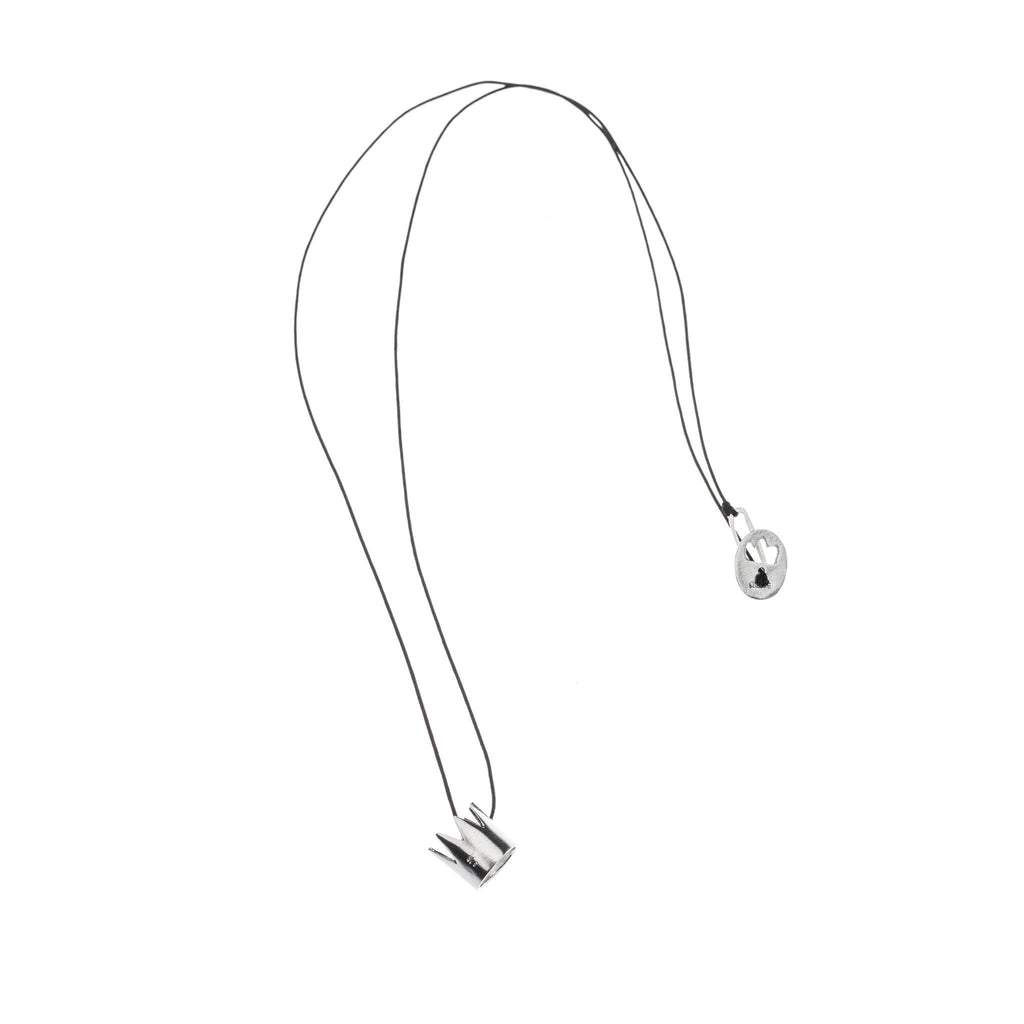 Necklaces & Pendants - Silver Pendant "Crown"